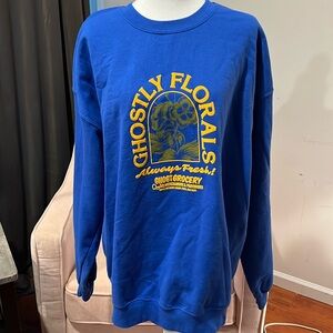 Lonely Ghost crewneck sweatshirt - one size fits all